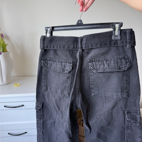 Women’s Black Cargo Pants - Picture 5 of 7